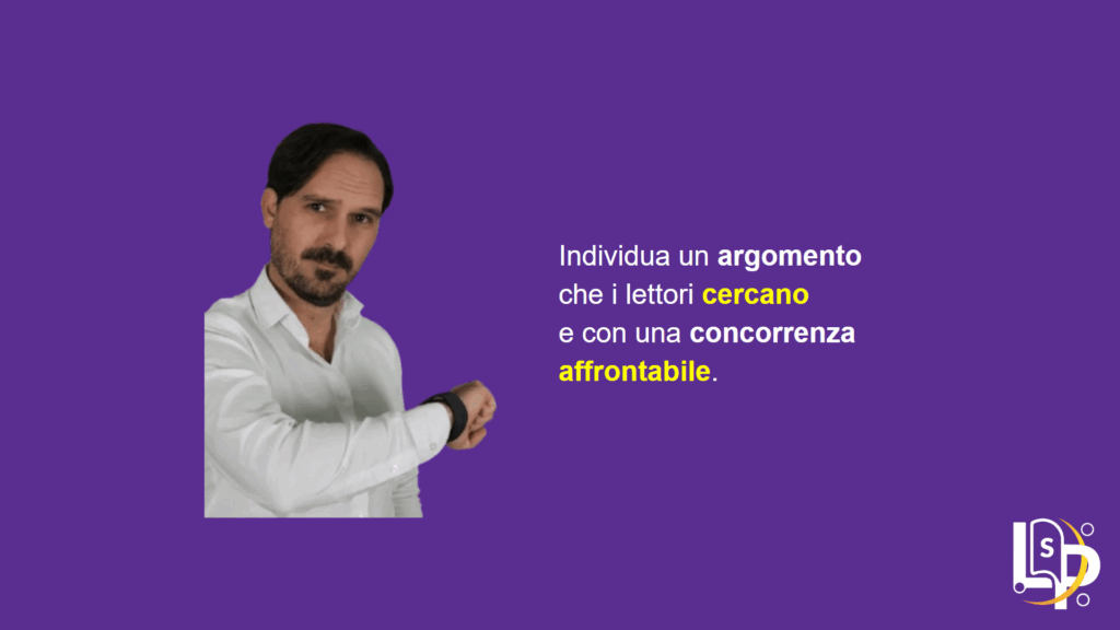 Individua una Nicchia di mercato