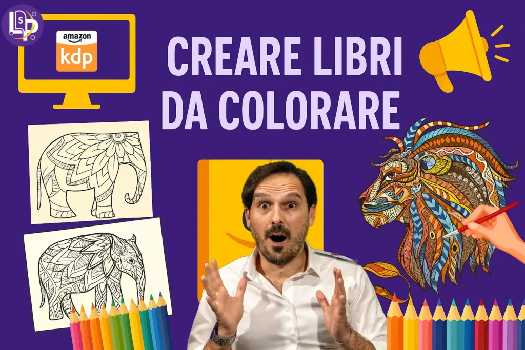 Come creare libri da colorare