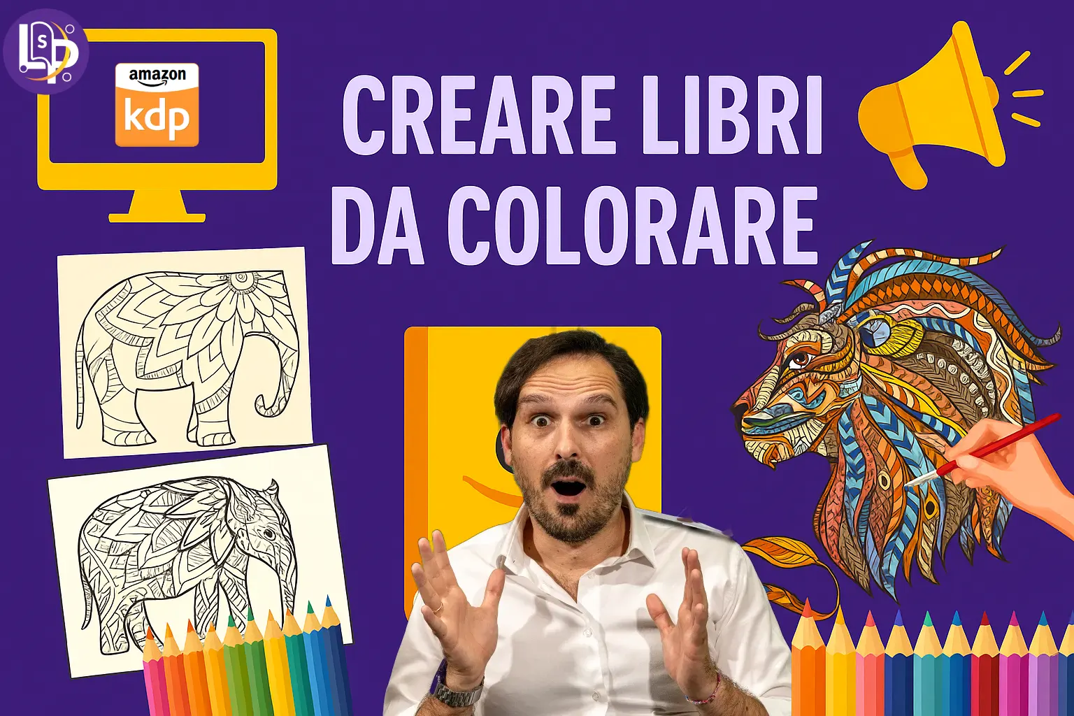 Come creare libri da colorare