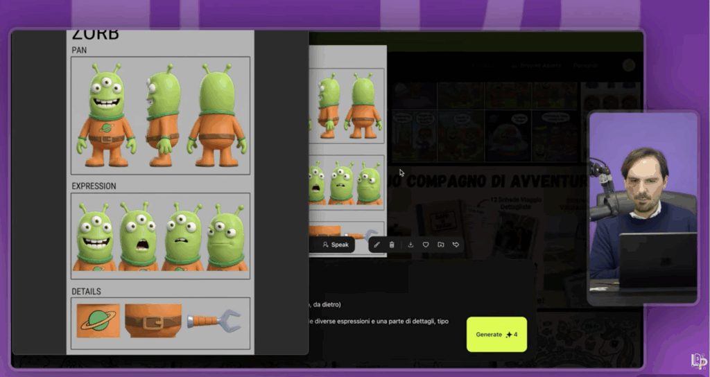 Character reference con Nano Banana Pro