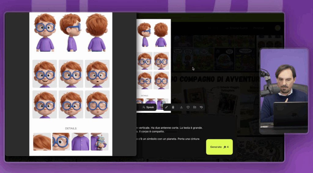 Character reference di Nano Banana Pro - 2° Personaggio