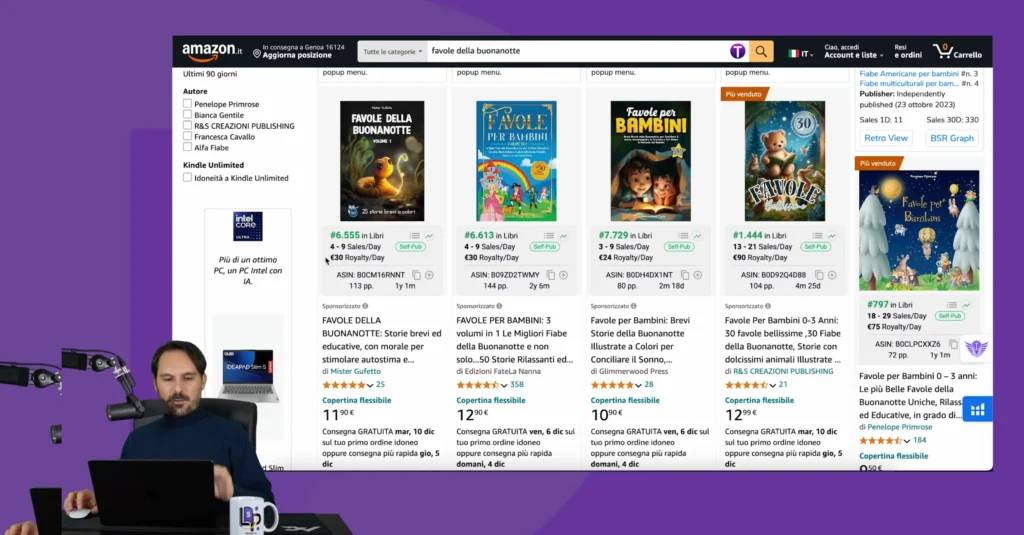 Quanto puoi guadagnare con le favole della buonanotte su Amazon KDP