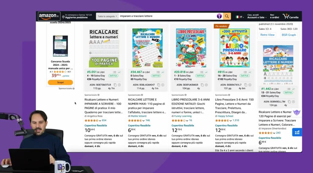 Quanto puoi guadagnare su Amazon KDP con i libri per imparare a scrivere