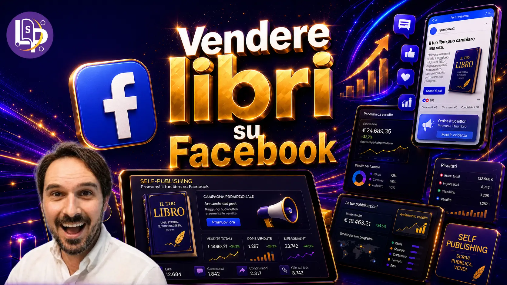 Vendere libri su Facebook